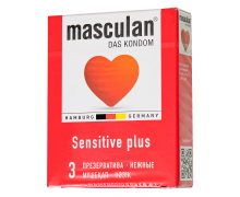 Презервативы Masculan Sensitive Plus, 3 шт.