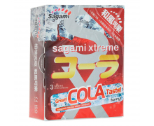 Презервативы Sagami Xtreme Cola, 3 шт.