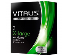 Презервативы Vitalis Premium X-Large, 3 шт.