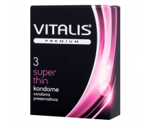 Презервативы Vitalis Premium Super Thin, 3 шт.