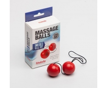 Вагинальные шарики Massage Balls, красные