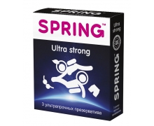 Презервативы с утолщенной стенкой Spring Ultra Strong, 3 шт.