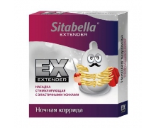 Стимулирующая насадка с усиками Sitabella condoms Ночная Коррида