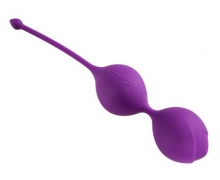 Вагинальные шарики Adrien Lastic U-tone, фиолетовые