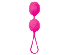 Розовые вагинальные шарики с петелькой для извлечения, ⌀3.5 см