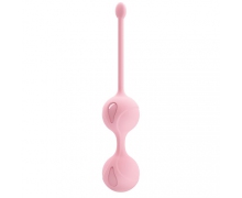 Нежно-розовые вагинальные шарики Kegel Tighten Up I