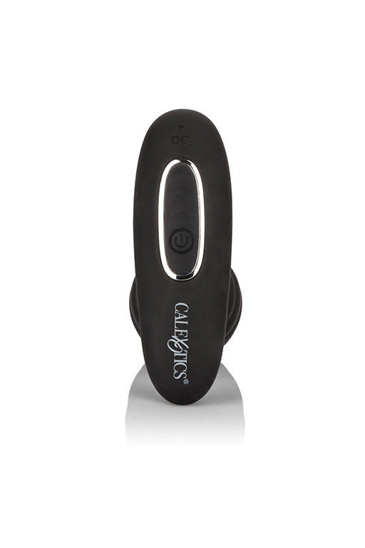 Анальная римминг пробка Eclipse Beaded Probe с функцией памяти, чёрный SE-0436-65-3 - California Exotic Novelties - Анальные пробки - Купить