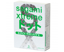 Презервативы из латекса Sagami Xtreme Type E, 3 шт.