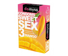 Презервативы для орального секса Domino Sweet Sex с ароматом манго