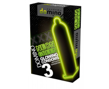 Презервативы Domino Neon Green со светящимся в темноте кончиком