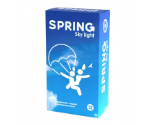 Тонкие презервативы Spring Sky Light, 12 шт.