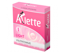 Ультратонкие презервативы Arlette Light, 3 шт.