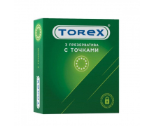 Текстурированные презервативы Torex с точками, 3 шт.