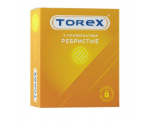 Текстурированные презервативы Torex Ребристые, 3 шт.