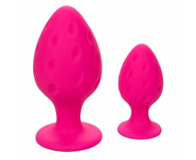 Набор из двух анальных пробок Anal Toys Cheeky, розовый