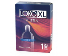 Симулирующая насадка на пенис Loko Xl Ultra