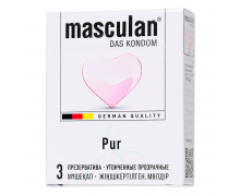 Особо тонкие презервативы Masculan Pur, 3 шт.