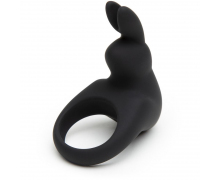 Эрекционное виброкольцо Rechargeable Rabbit Cock Ring, черное