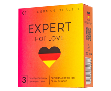 Презервативы с разогревающим эффектом Expert Hot Love, 3 шт.