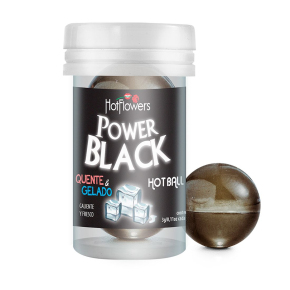 Интимный гель с охлаждающе-разогревающим эффектом Power Black Hot Ball, 6 г