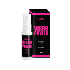 Жидкий вибратор со вкусом тутти-фрутти Vibro Power, 15 г