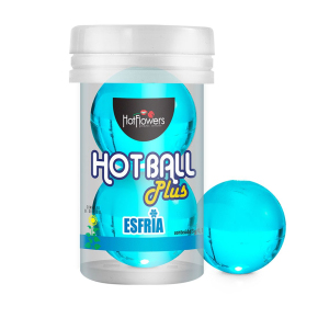 Лубрикант на масляной основе с охлаждающим эффектом Hot Ball Plus, 6 г