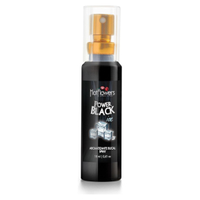Спрей для оральных ласк с охлаждающим эффектом Power Black, 18 мл