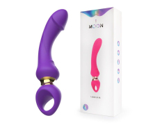 Изогнутый вибромассажер Moon Vibrator, фиолетовый