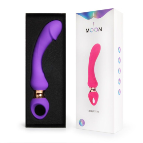 Изогнутый вибромассажер Moon Vibrator, фиолетовый