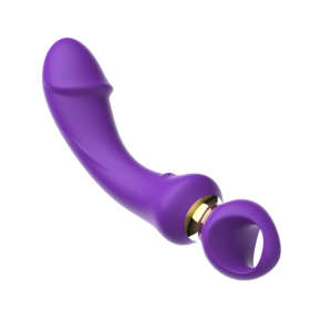 Изогнутый вибромассажер Moon Vibrator, фиолетовый