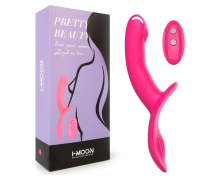 Поясной вибратор с пультом ДУ Pretty Beauty
