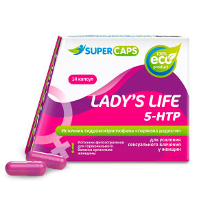 Возбуждающие капсулы для женщин SuperCaps Lady's Life, 14 капсул / 0.35 г