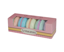 Набор из 5 шипучих бомбочек для ванны Le macarons