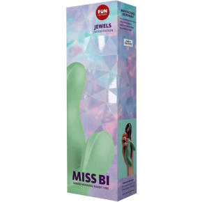 Вибратор Fun Factory Miss Bi, зеленый