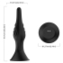 Анальная пробка с вибрацией и пультом ДУ