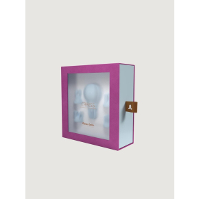 Стимулятор клитора с 5 насадками Caress