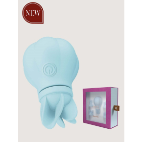 Стимулятор клитора с 5 насадками Caress