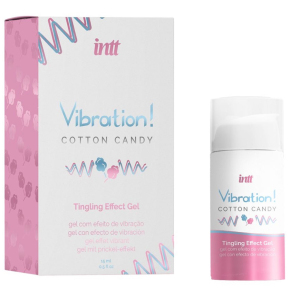 Жидкий вибратор с ароматом сахарной ваты Vibration Cotton Candy, 15 мл