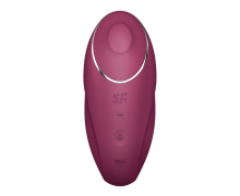 Вибростимулятор Satisfyer Tap & Climax 1, малиновый