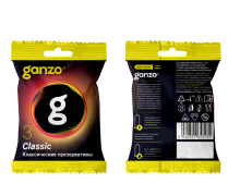 Классические презервативы Ganzo Classic Flow Pack, 3 шт.