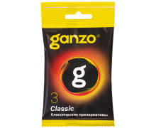 Классические презервативы Ganzo Classic Flow Pack, 3 шт.