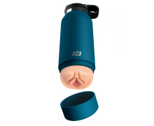 Мастурбатор-вагина в колбе PDX Plus F*ck Flask