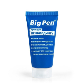 Крем для увеличения полового члена Big Pen, 25 г