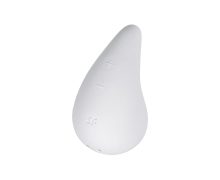 Вибромассажер в форме капли Satisfyer Dew Drop, белый