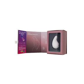 Вибромассажер в форме капли Satisfyer Dew Drop, белый