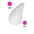 Вибромассажер в форме капли Satisfyer Dew Drop, белый