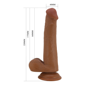 Фаллоимитатор с подвижной кожей Tallen