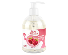 Лубрикант на водной основе с ароматом малины Love Protection Raspberry, 300 мл