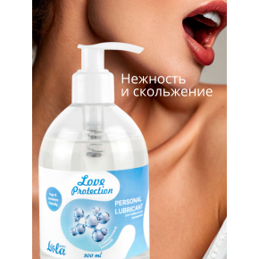 Увлажняющий лубрикант на водной основе Love Protection, 300 мл