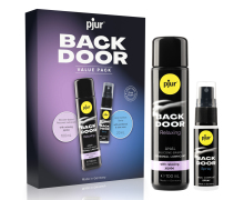 Набор Pjur Back Door Value Pack: смазка силиконовая 100 мл, спрей 20 мл